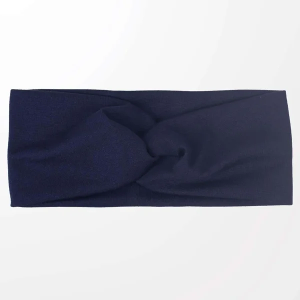 Bandeau de cheveux unicolore élégant décontracté