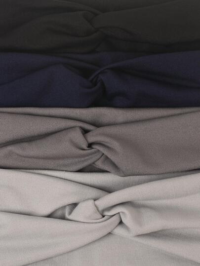 Bandeaux élastiques croisés de couleur