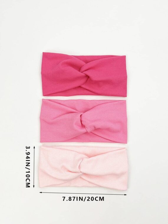 Bandeau à détails torsadés, décontracté, salle de sport