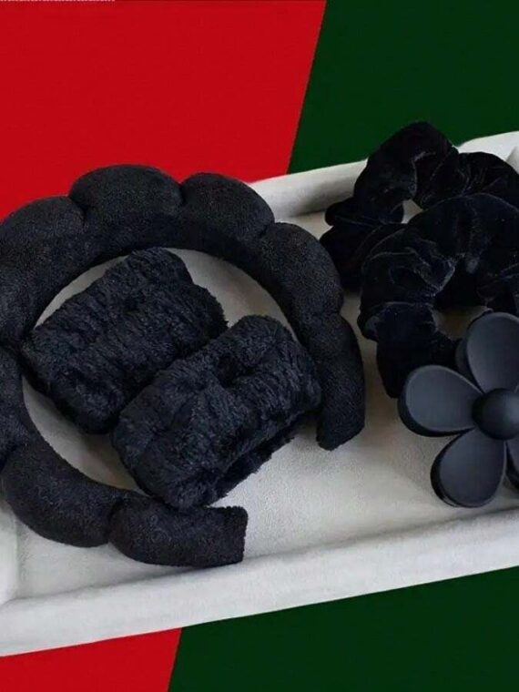 6 Pièces/set Ensemble De Bandeaux De Spa Pour Femmes