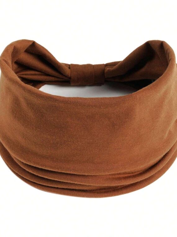 Serre-tête large en bandeau élastique pour la sueur pour femmes