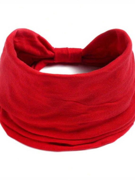 Serre-tête large en bandeau élastique pour la sueur pour femmes