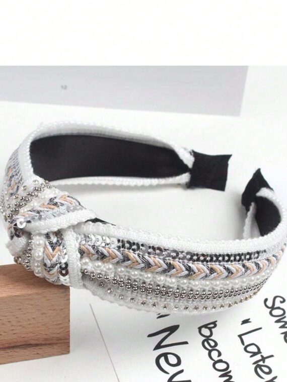 Nouveau bandeau de mode bohème pour femmes avec nœud central