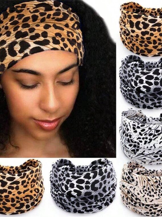 Nouvelle bande de cheveux élastique style bohème motif
