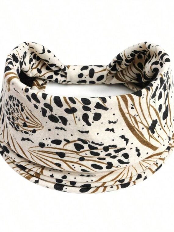Nouvelle bande de cheveux élastique style bohème motif