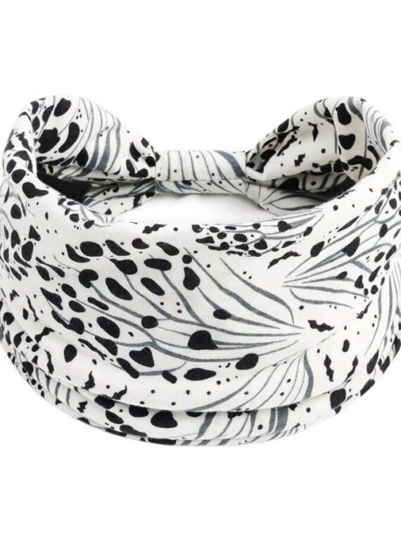 Nouvelle bande de cheveux élastique style bohème motif