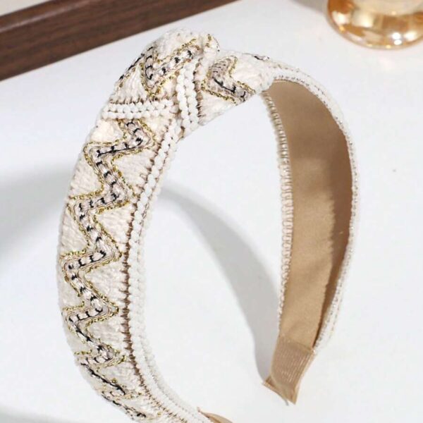 Bandeau élégant à large bord pour femme