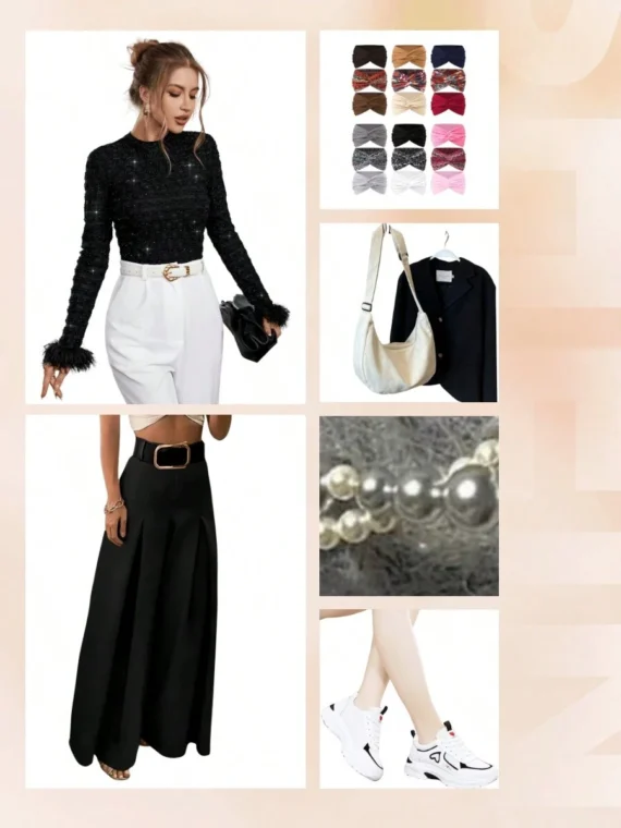 Bandeaux larges croisés pour femme de style bohème