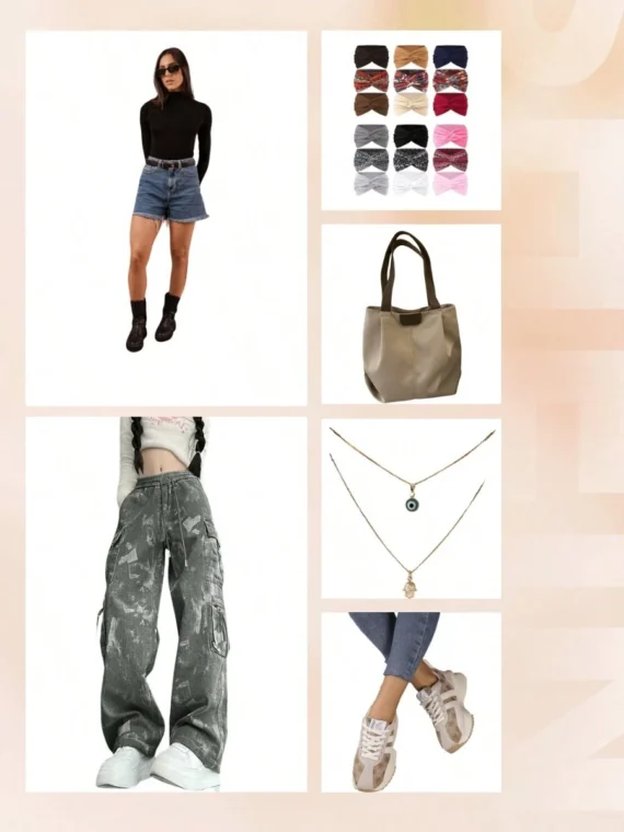 Bandeaux larges croisés pour femme de style bohème