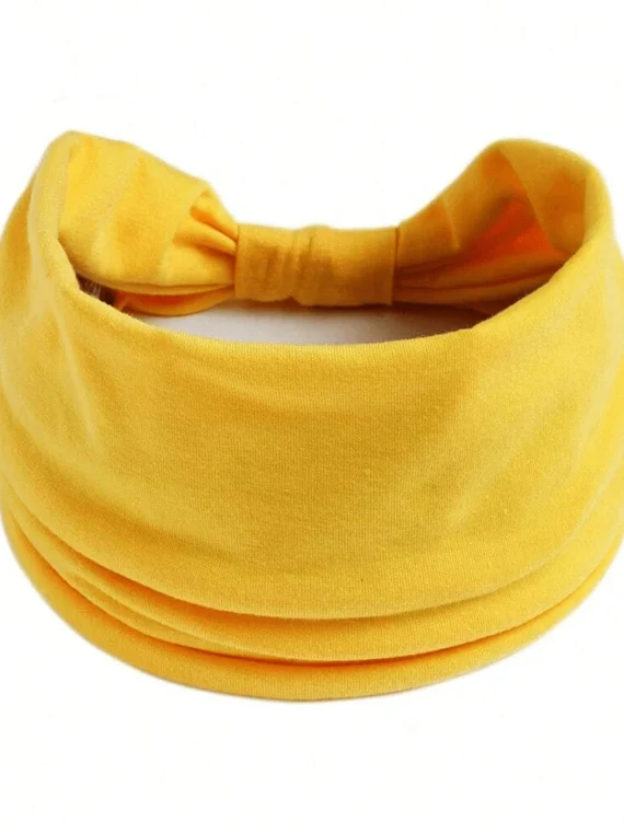 Serre-tête large en bandeau élastique pour la sueur pour femmes
