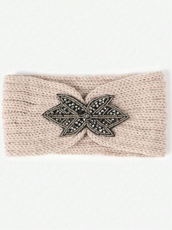 Bandeau élégant et décontracté en maille de polyester