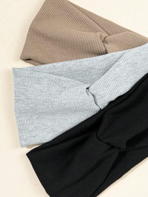 Bandeau à détails torsadés, décontracté, salle de sport