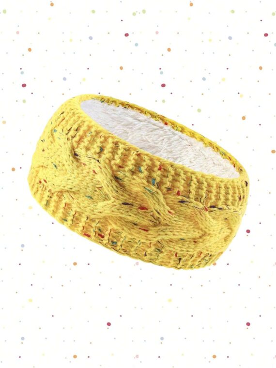 Bandeau tricoté tourbillonnant confettis nouvelle collection automne/hiver pour femmes