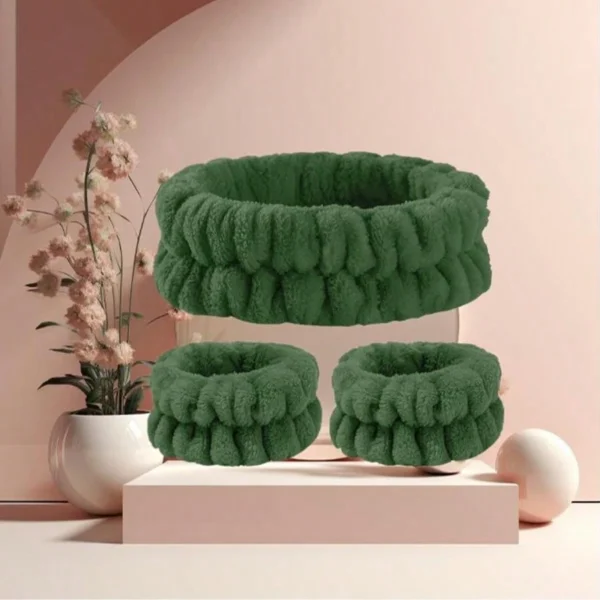 3 pièces Set de Bandeau de Poignet