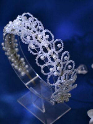 Bandeau pour photoshoot en extérieur Saint-Valentin