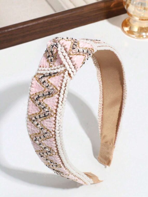 Bandeau élégant à large bord pour femme