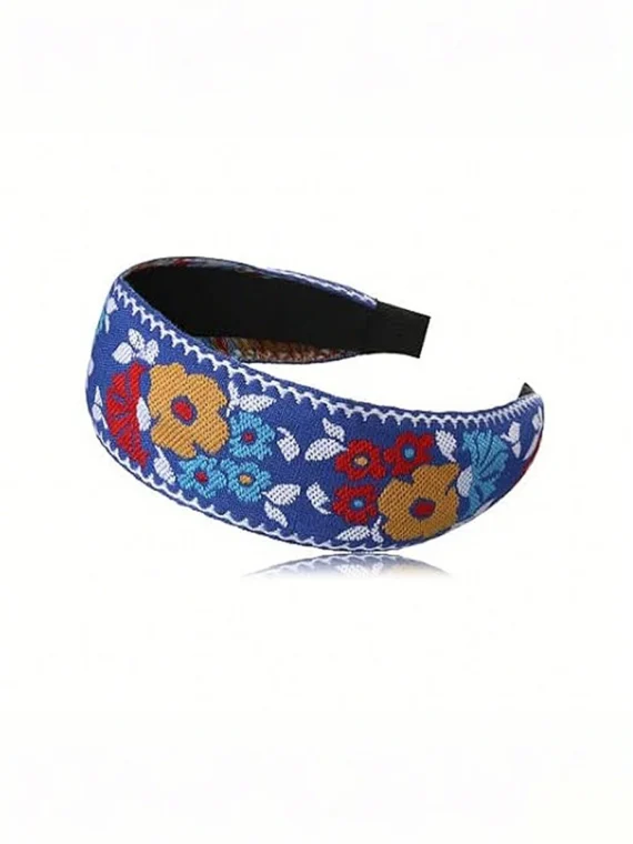 Bandeau de style bohème brodé