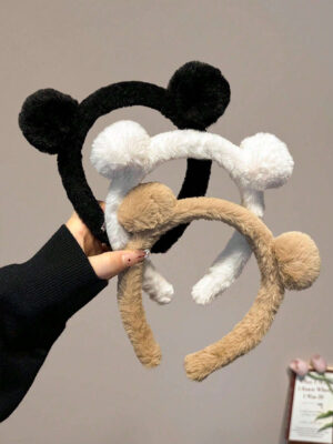 Serre-tête épais en fausse fourrure