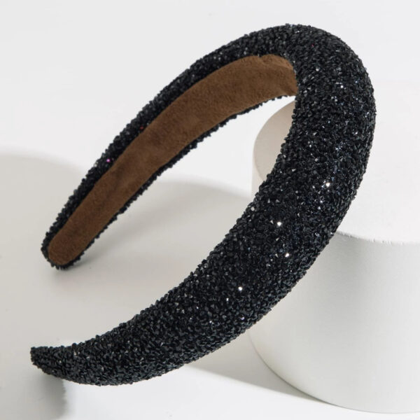 Bandeau tendance pour femme avec fausses perles