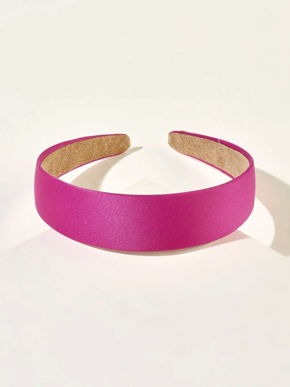 Bandeau acrylique violet macaron