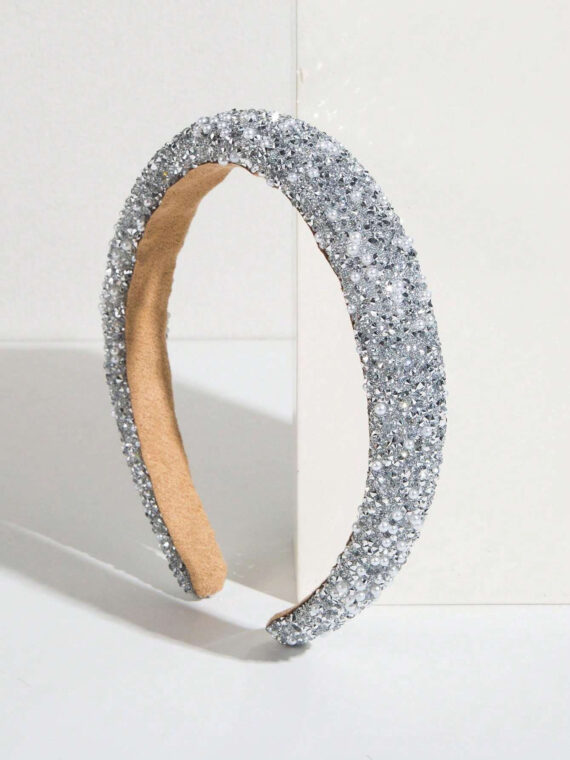Bandeau tendance pour femme avec fausses perles