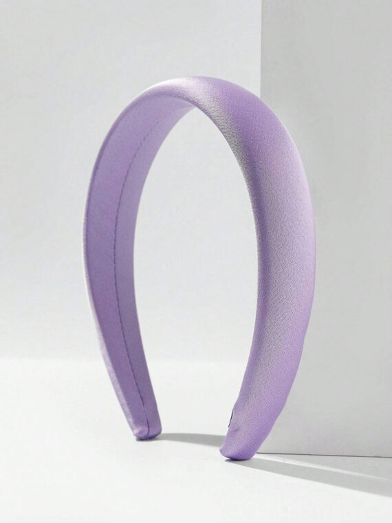 Bandeau acrylique violet macaron