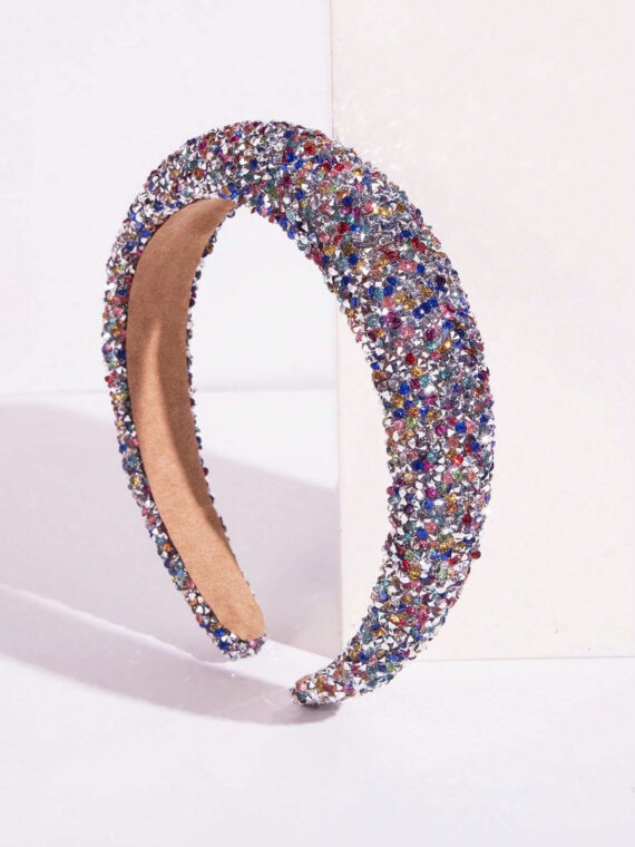 Bandeau tendance pour femme avec fausses perles