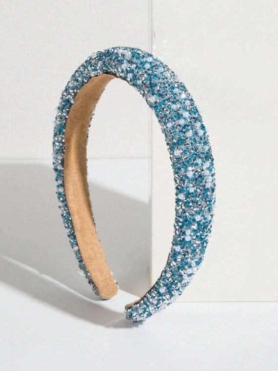 Bandeau tendance pour femme avec fausses perles