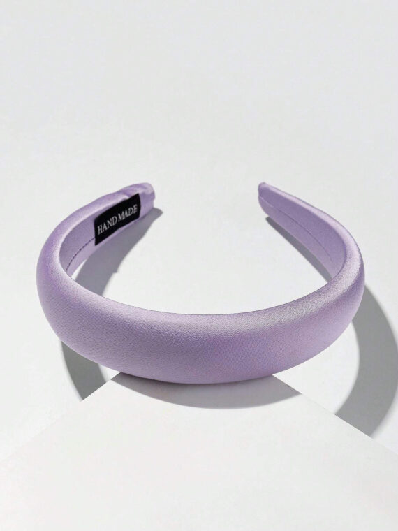 Bandeau acrylique violet macaron