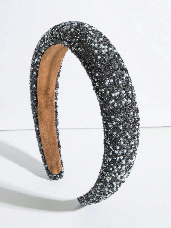 Bandeau tendance pour femme avec fausses perles