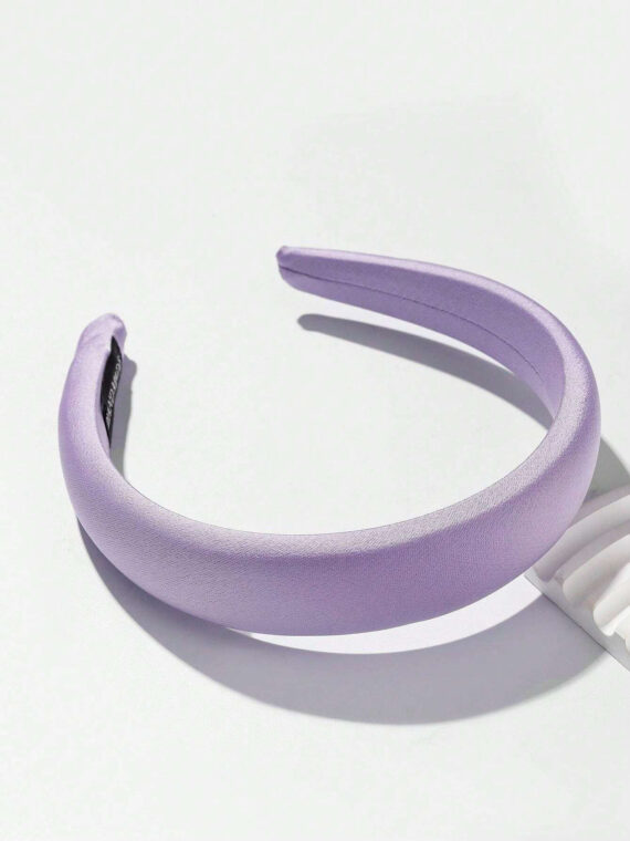 Bandeau acrylique violet macaron