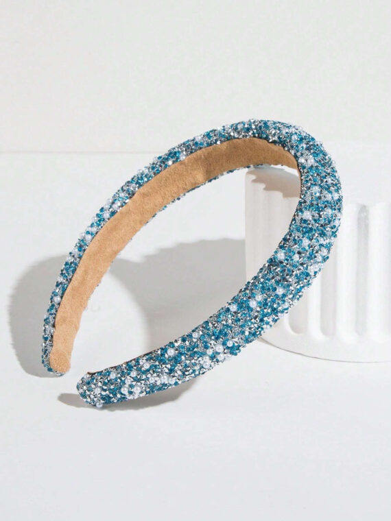 Bandeau tendance pour femme avec fausses perles