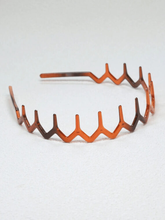 Bandeau à dents ondulées simple et tendance