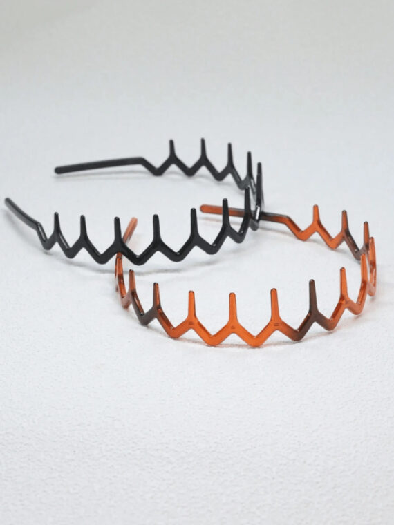 Bandeau à dents ondulées simple et tendance