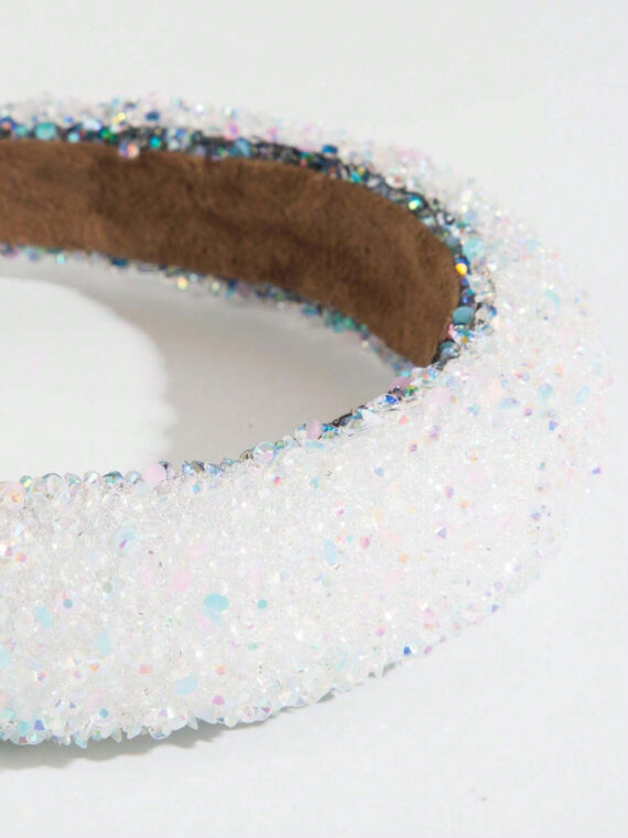 Bandeau tendance pour femme avec fausses perles