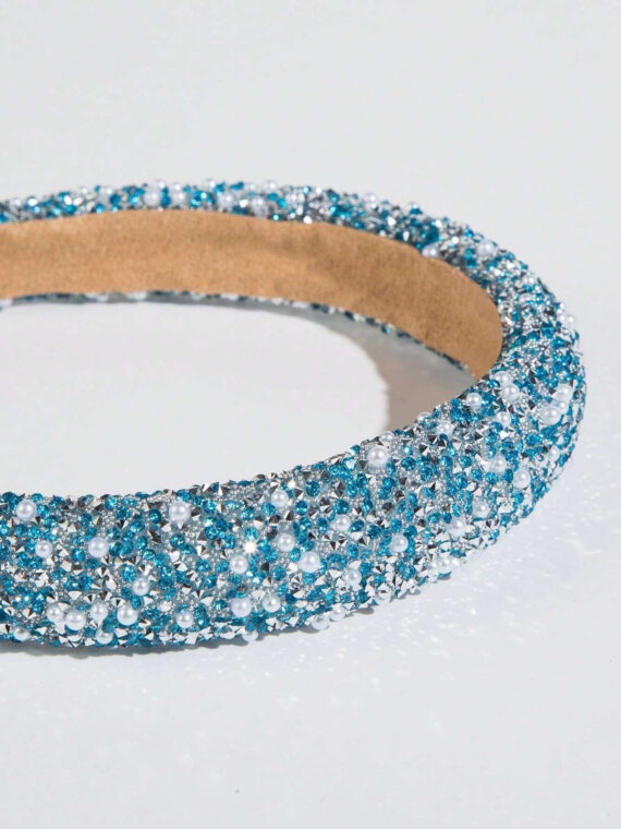 Bandeau tendance pour femme avec fausses perles